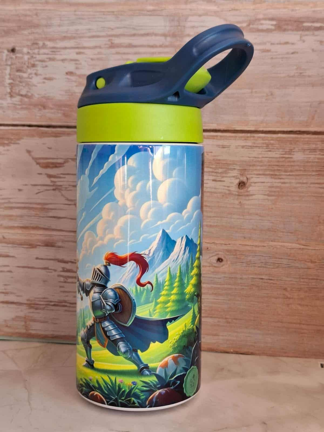 Gourde 350 ml chevalier et dragon