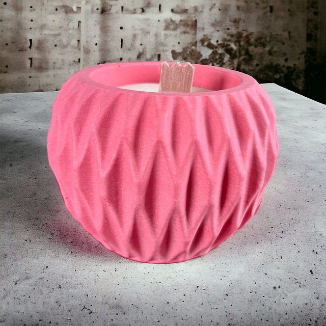 Bougie parfumée - Parfum Fruits Rouges - 130g 