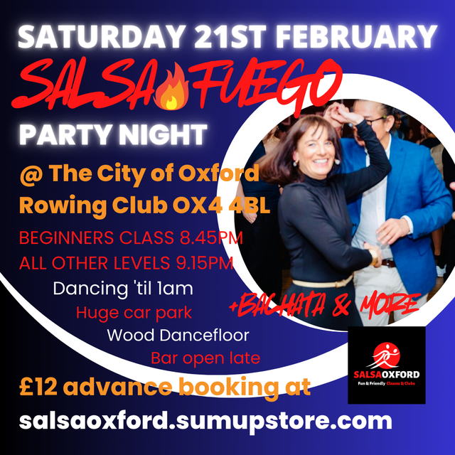 21st February Saturday Salsa Party