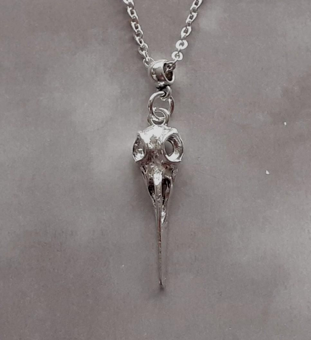 Bird Skull Necklace 