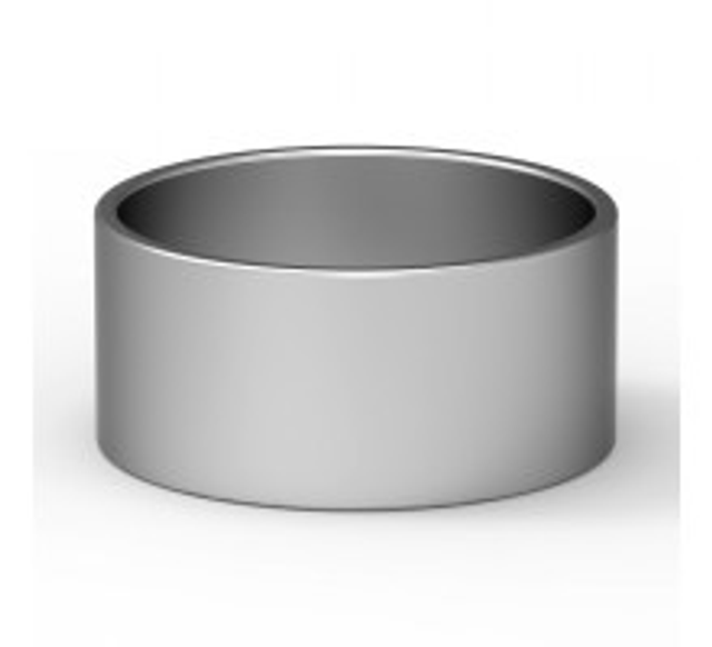 Hliníkový kroužek pro madlo 50mm, Barva Imitace nerez