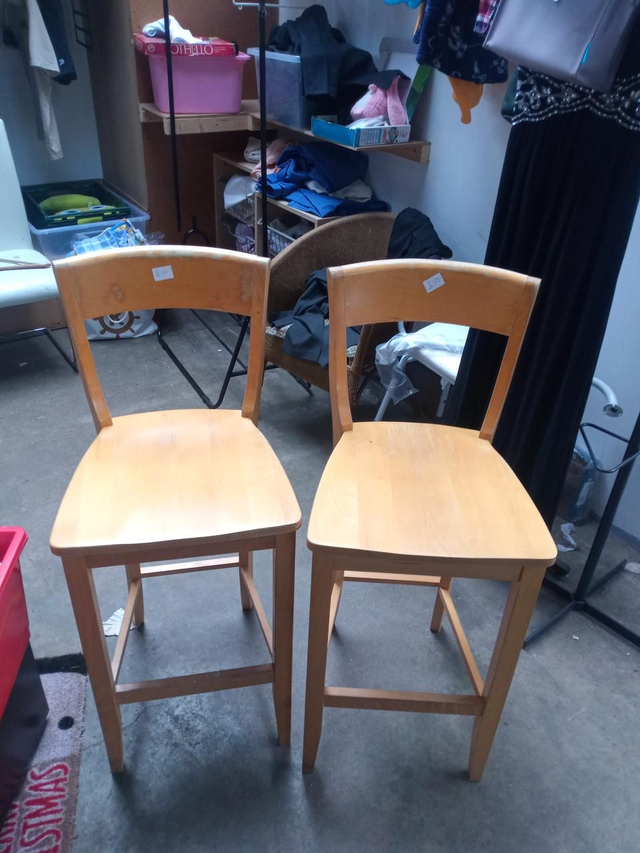 Hardwood Bar Stools