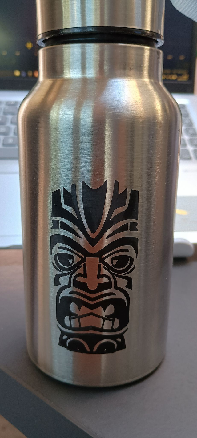 Gourde inox 500ml Motif Polynésien