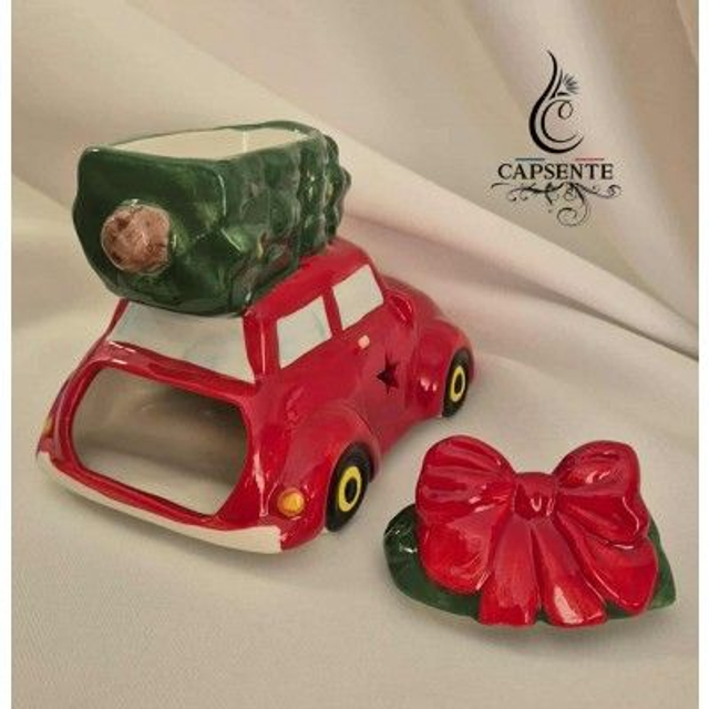 Brûleur voiture rouge vintage