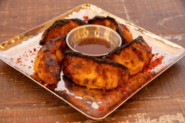 Tandori chicken momos 