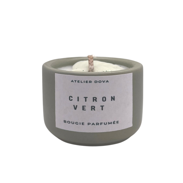 Bougie parfumée au citron vert