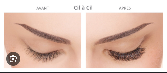 Extension de cil pose cil à cil 