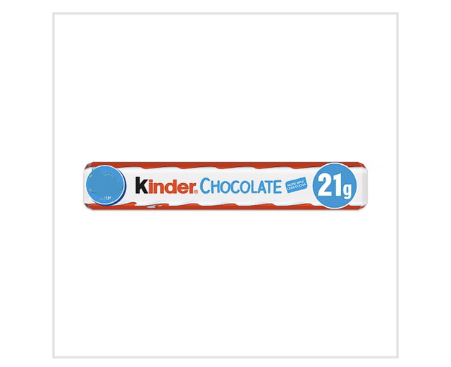 Kinder Medium Chocolate Single Bar 21g