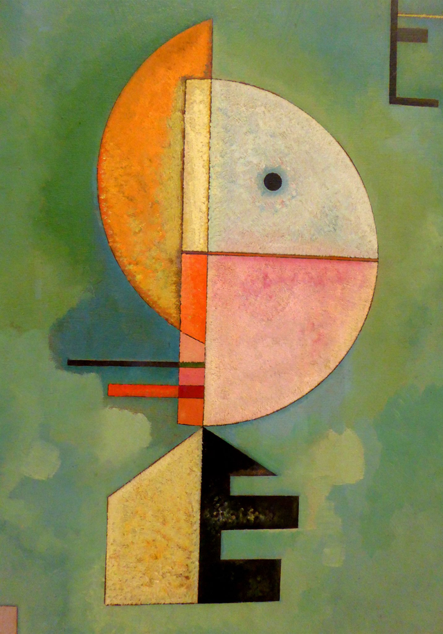 Upward by Wassily Kandinsky