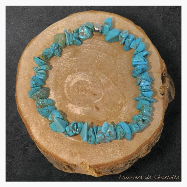 Bracelet "Turquoise*" baroque BR-218