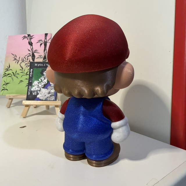 Fanart pla effetto multicolor o glitter