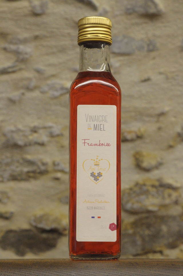 Vinaigre de miel &quot;Framboise&quot; 25cl 