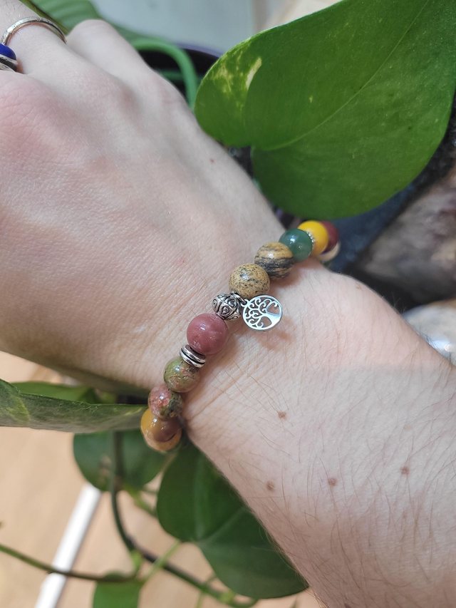 &quot;Forêt intérieure&quot; - Bracelet Signature Gemme Céleste 