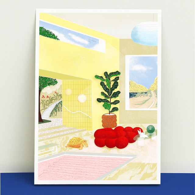 A6 Mini Print - TURTLE