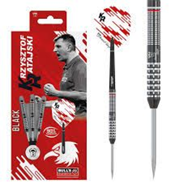 Bulls Krysztof Ratajski 90% Tungsten Black Darts
