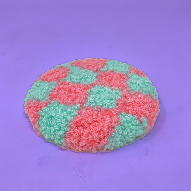 Sweetie Checkerboard Mug Rug