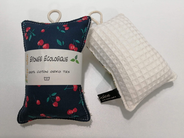 Eponge Nid D'abeille Cerises