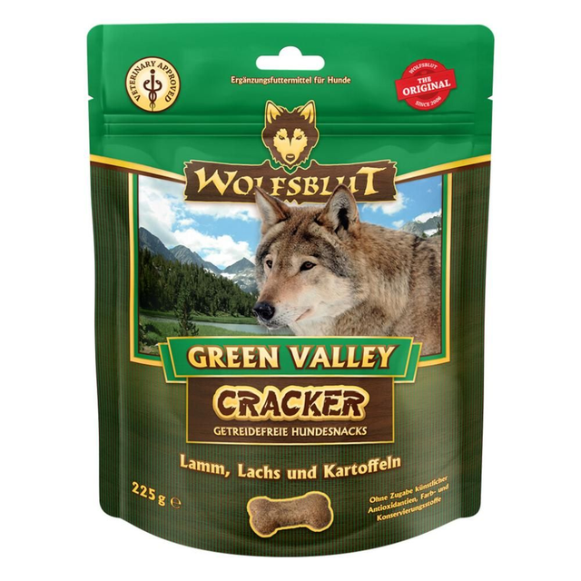 Wolfsblut - Cracker Green Valley Lamm& Lachs 225g