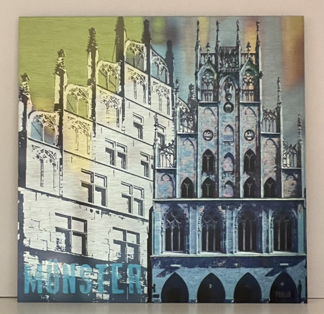 Münster Rathaus - Alu-Dibond 