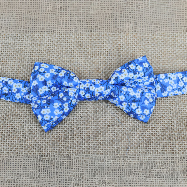 Noeud pap - Mitsi Victoria - Bleu victoria