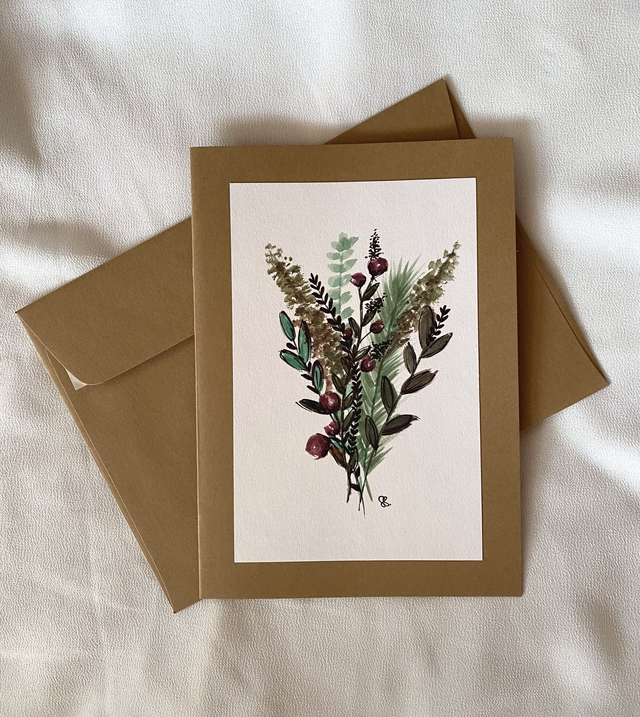 Doppelkarte - Verzauberte Wildnis