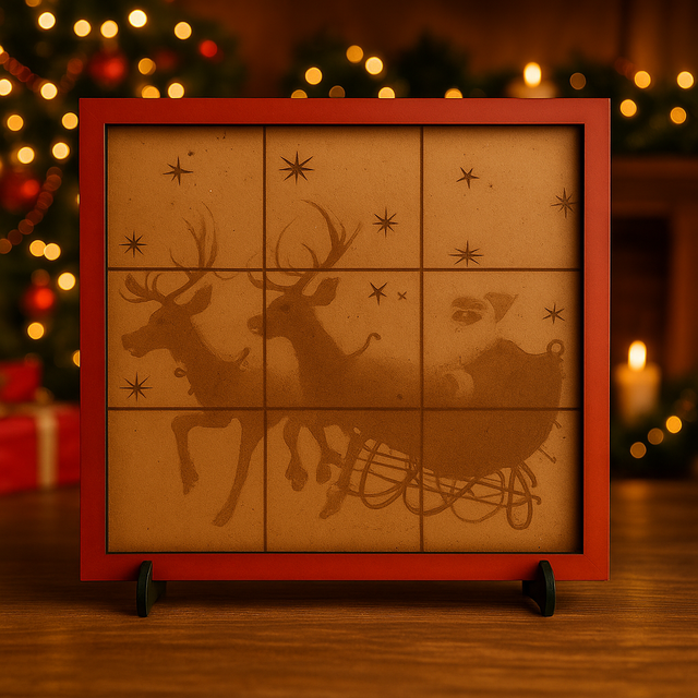 Décor Morpions Noël