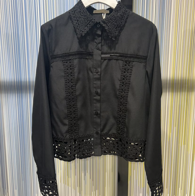 Veste dentelle noir 