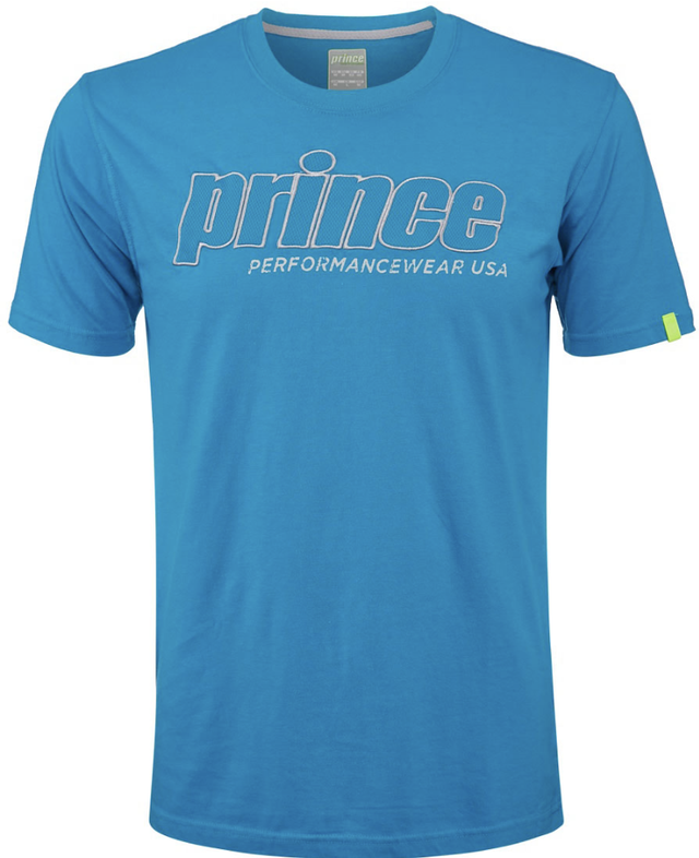 Prince - Applique Crew T - Aqua  |  RRP £30