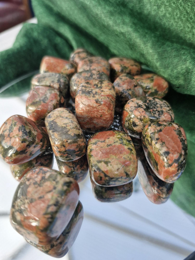 Unakite Tumblestone