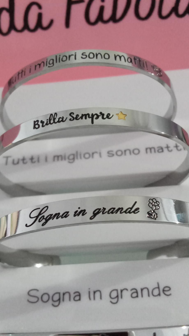 Bracciale "sogna in grande"