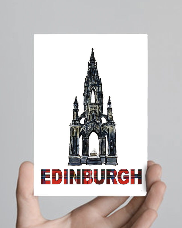 X10 Postcards - Scott Monument (40p per unit)