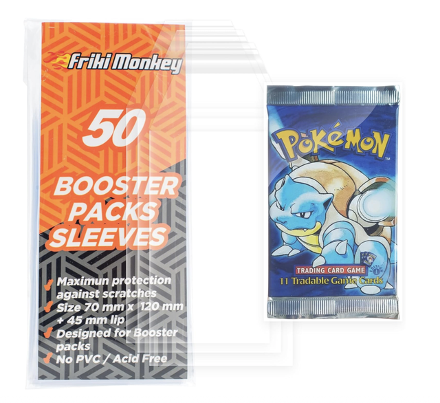 Sleeves pour  Booster Pokémon 