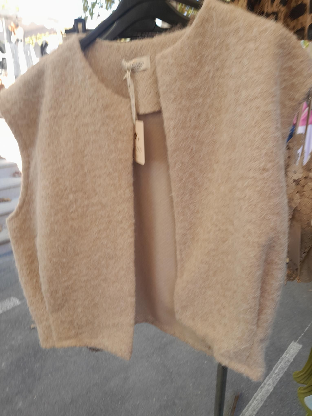 Gilet tendance mouton