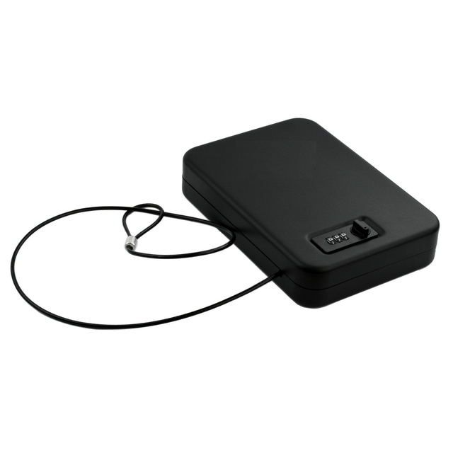 Metall-CacheBox mit Zahlenschloss (inkl. Versand)