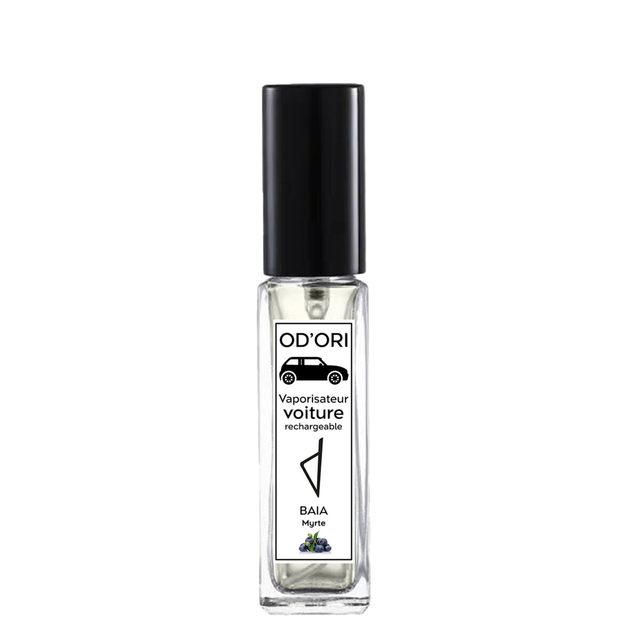 Vaporisateur voiture rechargeable 10ml - BAIA (Myrte)