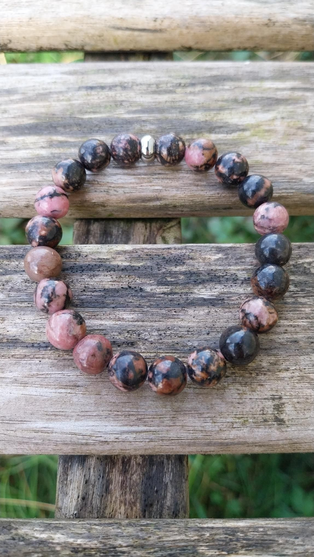 Bracelet en Rhodonite