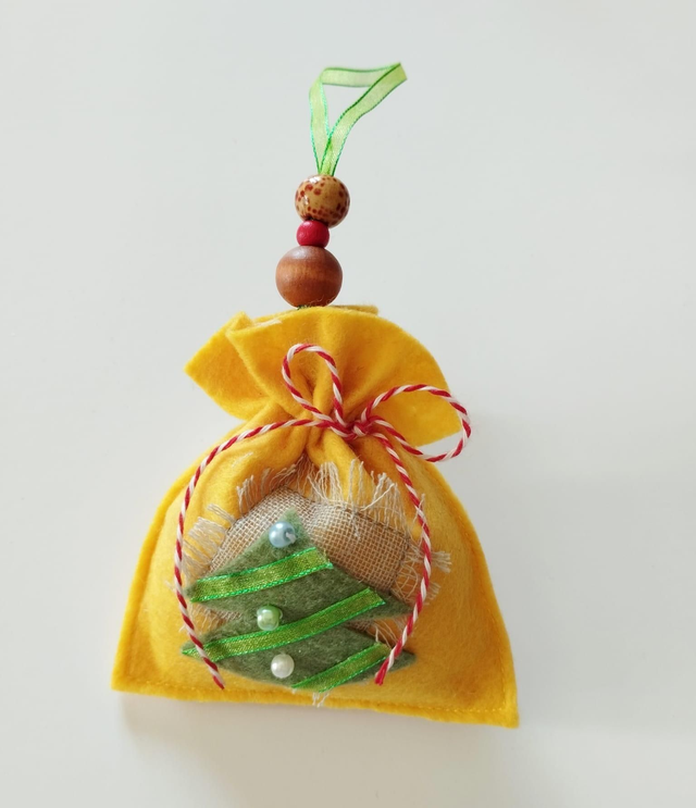 Décoration de Noël Feutrine - Mini hotte