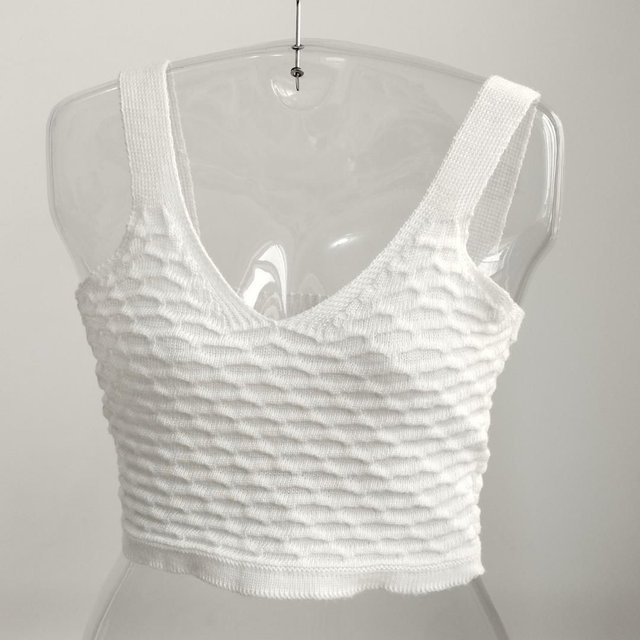 Cropped Tricot Branco 