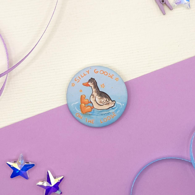 Gęś "silly goose on the loose" | ZWIERZĘTA 