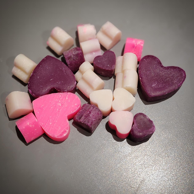 Sachet cœur guimauve 