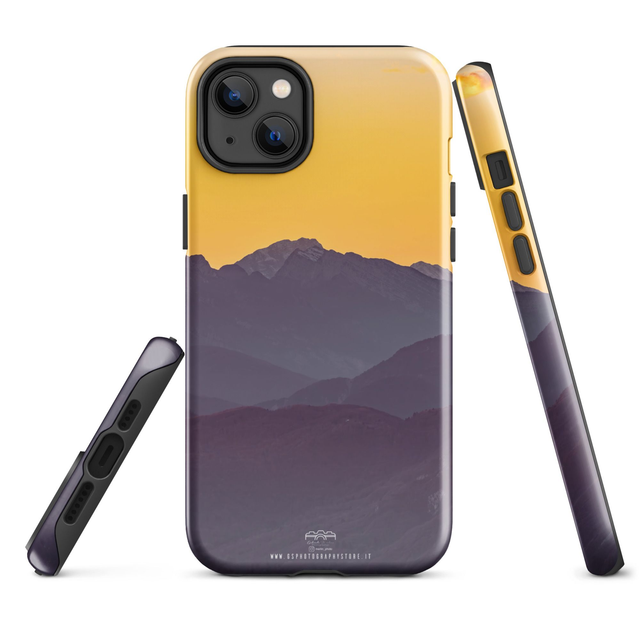 Cover iPhone rigida sunset mountain