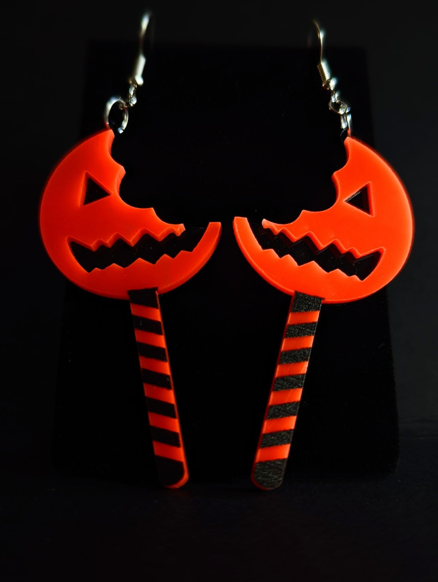 Trick R Treat Candy Earrings 