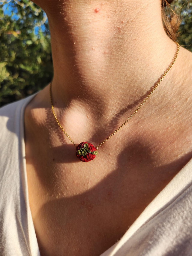 Collier Citrouille 