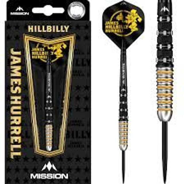 Mission James Hurrell 95% Tungsten Steel Tip Darts