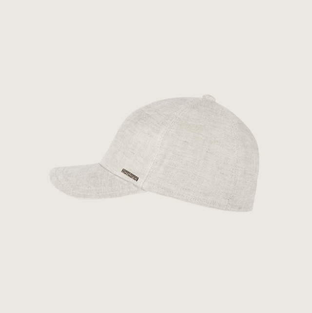 Cam Naturel - Linnen baseball cap