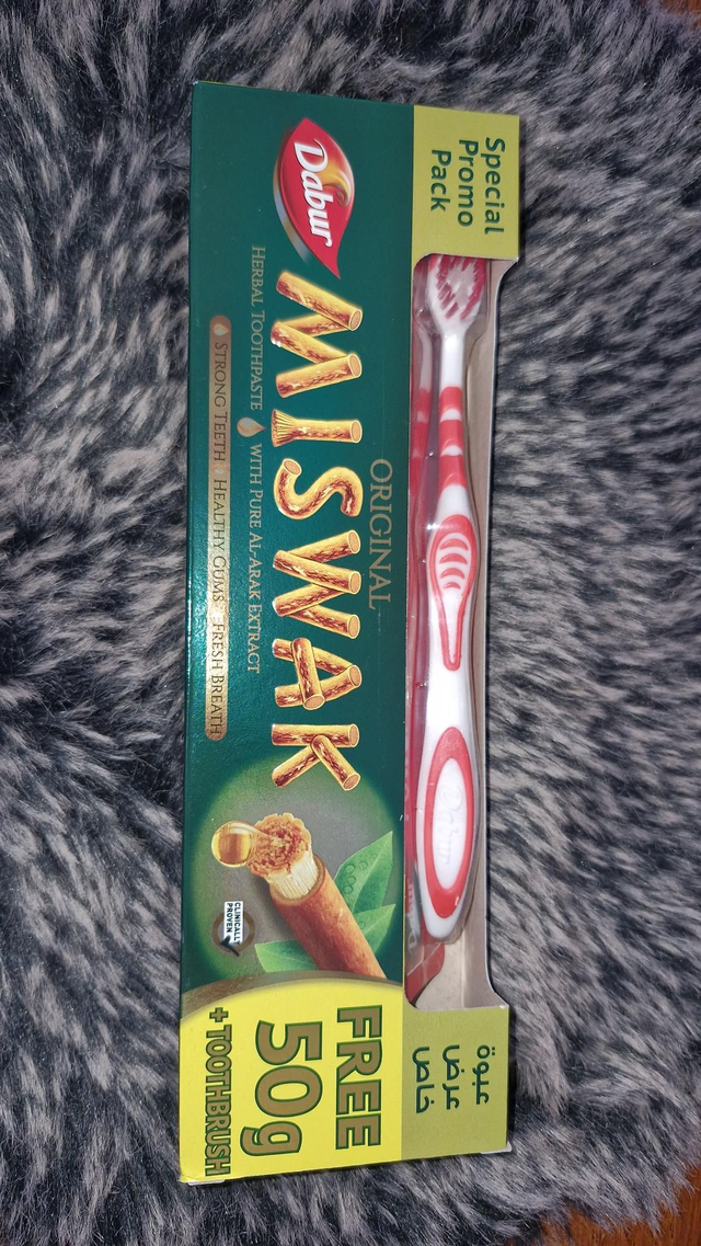 ✨️Dentifrice Miswak+brosse à dents 