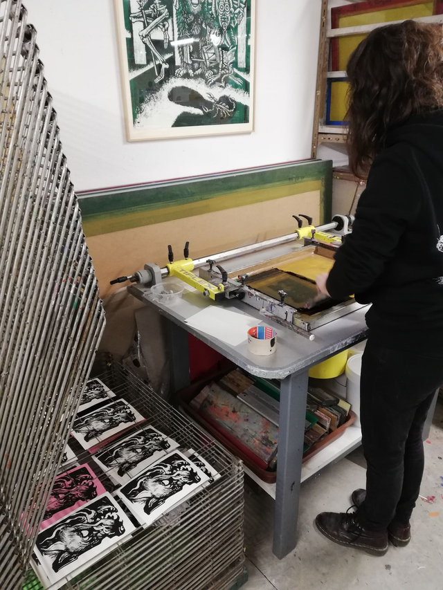 Découverte de la sérigraphie