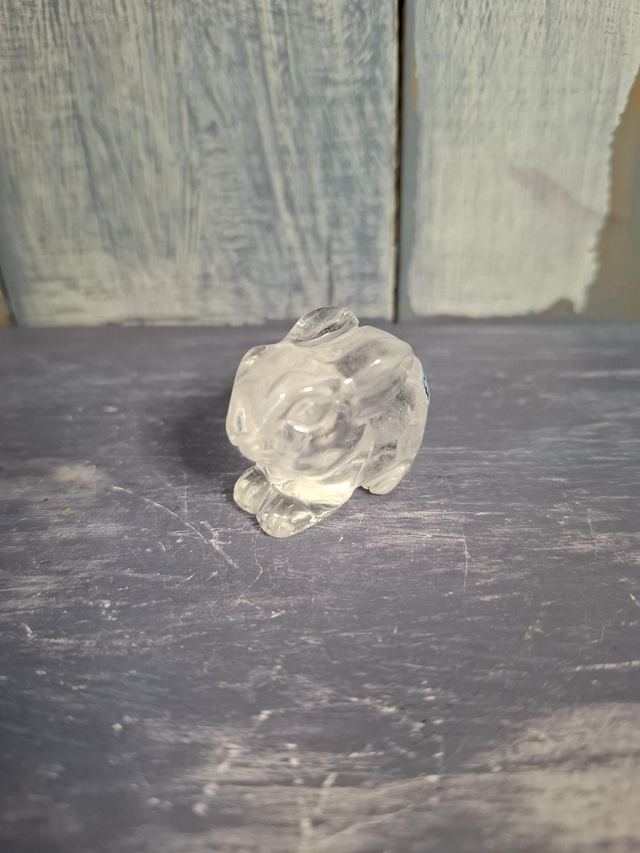Clear Quartz Rabbit 