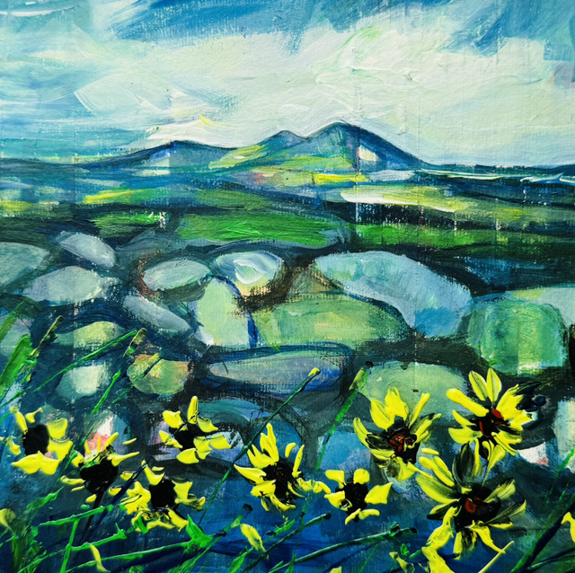 Original painting- landscape- small- Scott’s View