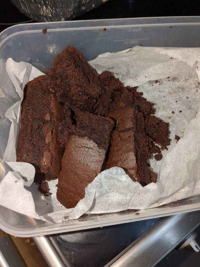 Vegan Chocolate Ginger Brownie